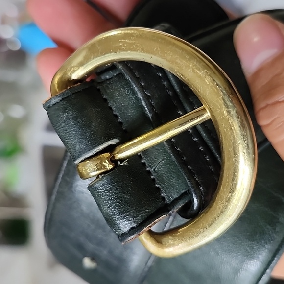 Vintage Coach Forest Green Belt 8500 - Picture 7 of 9